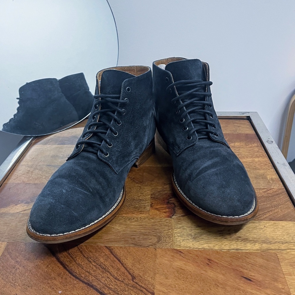 M. Gemi Fuggire Lace-up Suede Boots